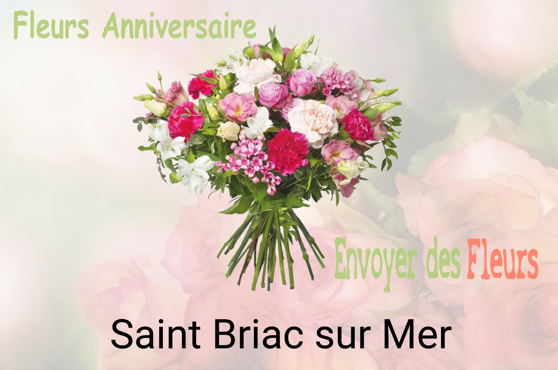 Bouquet de fleurs d’anniversaire livré à Saint-Briac-sur-Mer